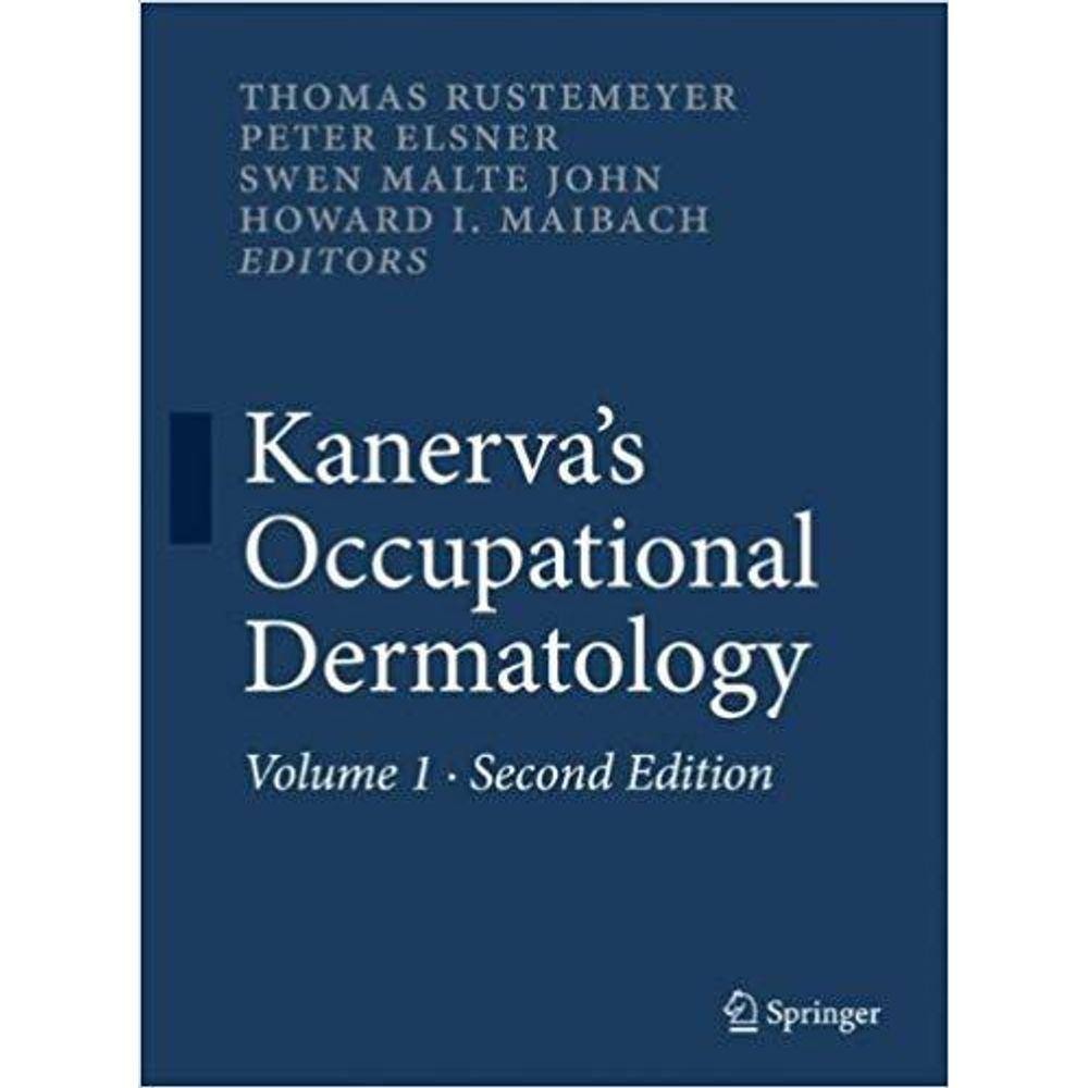 Kanerva?S Occupational Dermatology 3 Vols