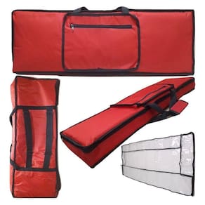 Capa Piano Kurzweil Sp2X Master Luxo Vermelha + Cobertura