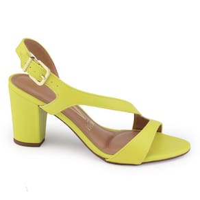 Sandália Feminina Vizzano 6262.1005 salto médio 7cm bloco