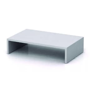 Suporte Para Monitor Em Mdf Branco [F031]