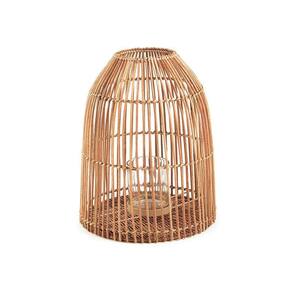 Lanterna Decorativa em Rattan 38x30 cm - D`Rossi
