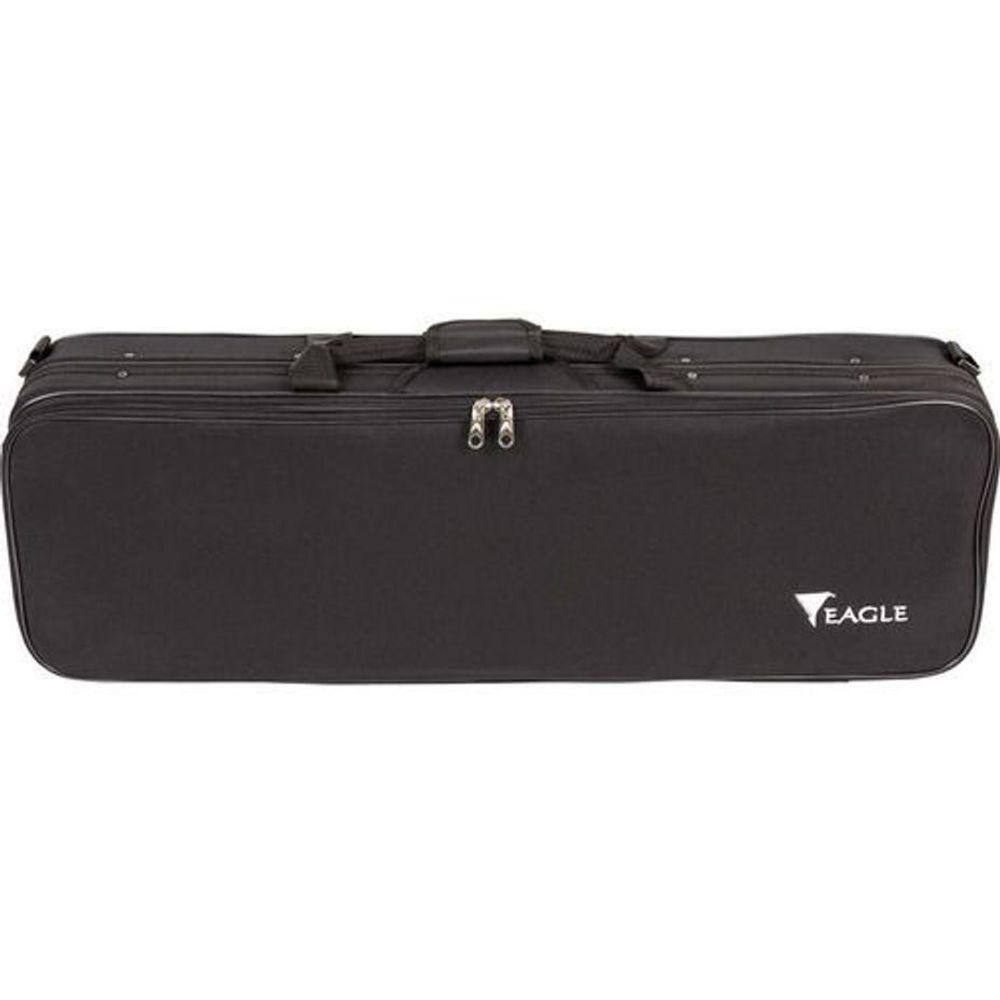 Violino Eagle Ve144 Montado Em Ébano + Estojo + Arco + Breu