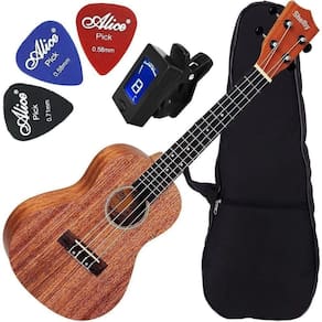 Kit Completo Ukulele Concerto Acústico Su23M Shelby Eagle