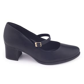 Sapato Feminino Piccadilly social 654021 salto bloco