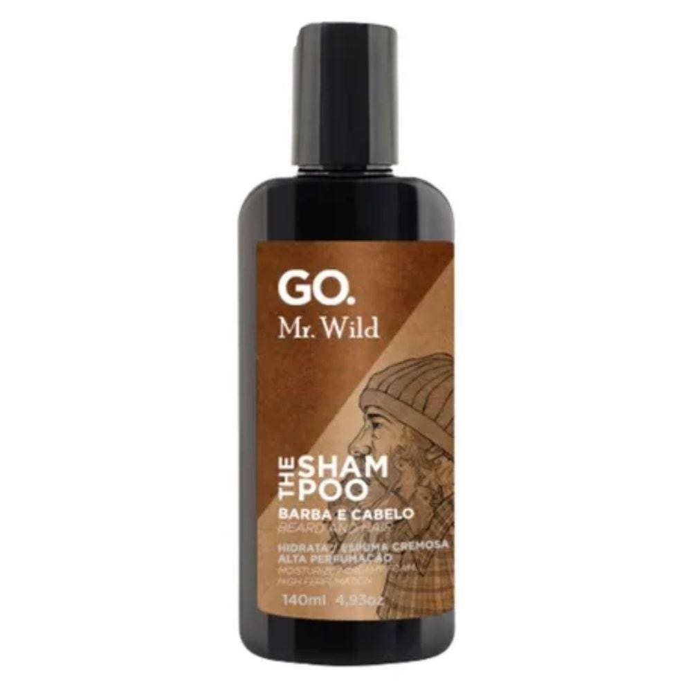 Go Man Mr Wild The Shampoo Cabelo-barba 140ml