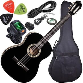 Kit Violão Giannini Eletroacústico Com Capa Afinador N14 Bk