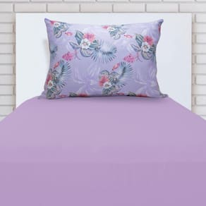 Jogo de Cama Solteiro C/ Elástico Monterrey Lençol e Fronha