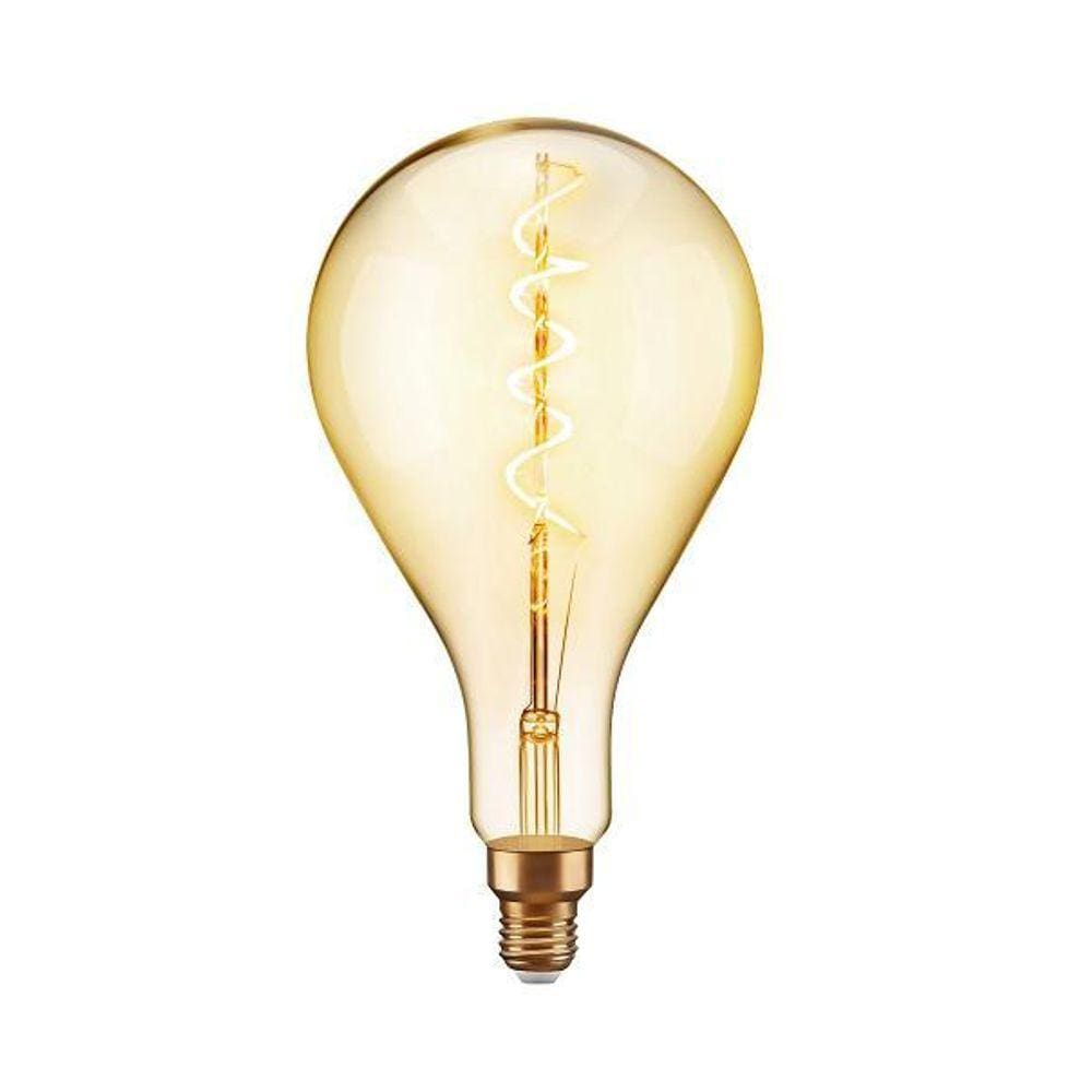 Lâmpada Filamento Led 100-240V Ps160 4W 2200K Ambar