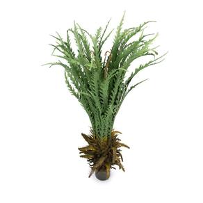 Samambaia Folhagem Artificial Cheia com Pote X60 Verde 80 cm F04 - D`Rossi