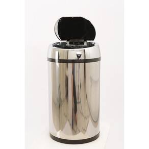 Lixeira 11L Automática Inox - Com Temporizador