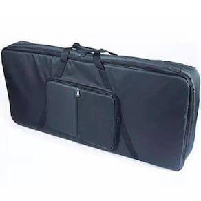 Capa Teclado Acolchoado 5/8 Bolso Duplo Super Luxo Nylon
