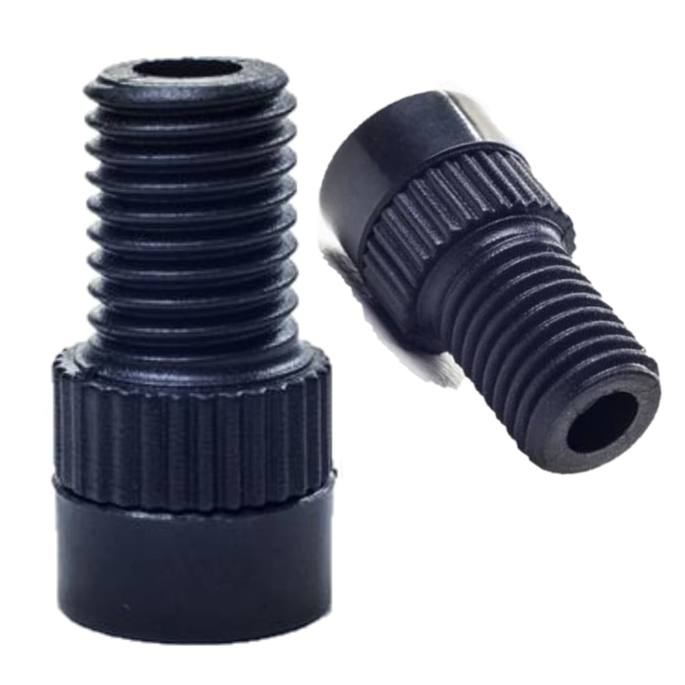 1 Par Adaptador De Válvula Presta Para Schrader Polimero MTB