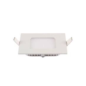 Painel De Led Quadrado Embutir 6w Bivolt Blumenau 6500k Luz Fria