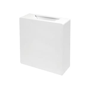 Arandela Balizador Led Pix Ajustável Ip65 2 Fachos Luz Quente 3000k Bivolt Branco