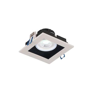 Spot Led Taschibra Quadrado Recuado Embutir Frame 5w Bivolt 6500k Luz Fria