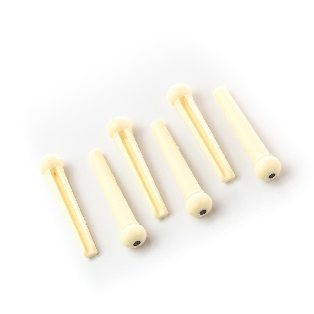Pino Ponte Violão Creme Preto (6 Peças) Spirit Bpn-iv-blk [f035]