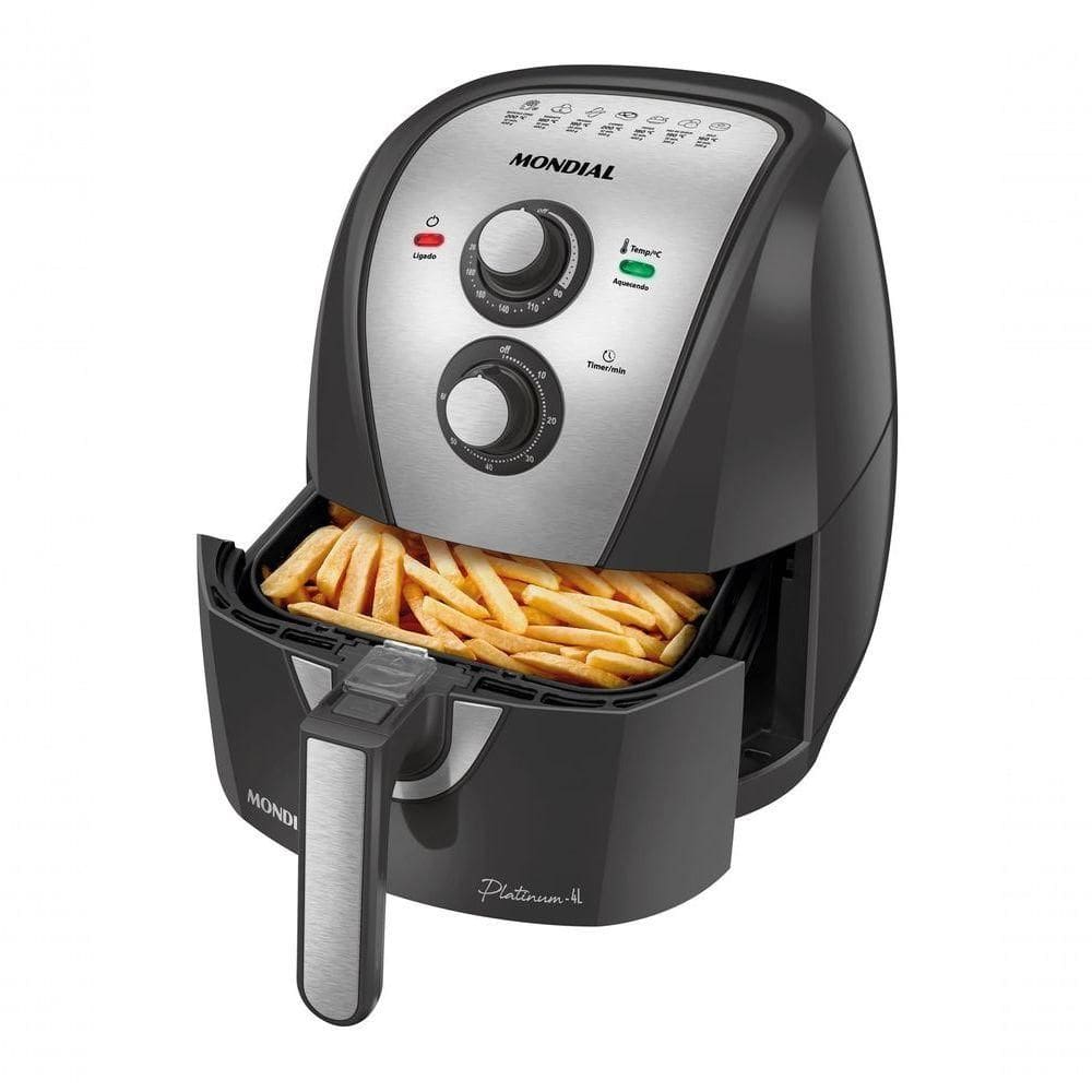 Fritadeira Sem óleo Air Fryer 4l Mondial Afn-40-pi Air Fryer Afn-40-pi 127v-60hz .