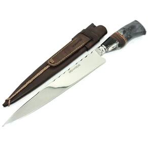 Faca Gaúcha para Churrasco Forjada - Lâm 26 cm