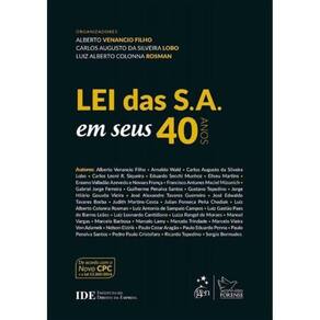 Lei Das S. A. Em Seus 40 Anos                   01