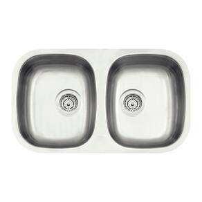 Cuba Tramontina Isis 2C 34 BL 77x45 94030102 Aço Inox Acetinado
