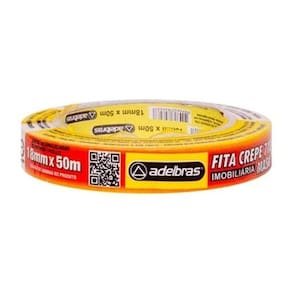 Fita Crepe 18Mm X 50M Mask 710 Adelbras 0615000006