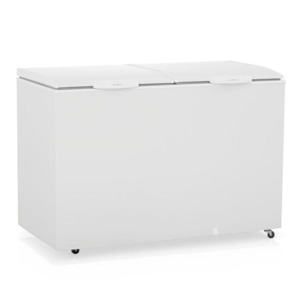Freezer Horizontal Ghbs-410 Branco 411 Litros 2 Tampas Cegas 220V - Gelopar