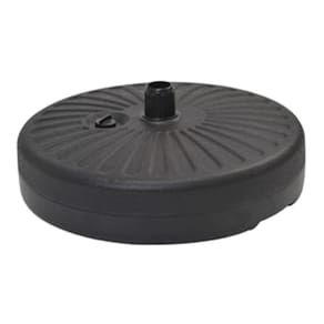Base Para Ombrelone Central Hdpe Rivattis Em Polietileno De Alta Densidade Preto