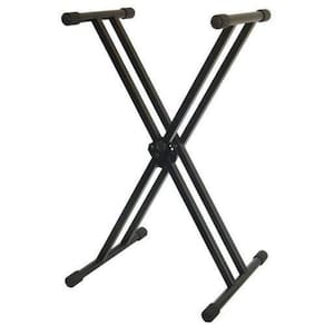 Suporte Duplo Saty Para Teclado Em X Duplo 2040 Saty