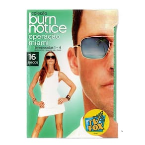 Box Burnnotice Operação Miami - Coleção Temporada 1 A 4