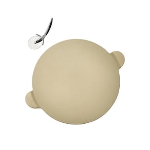 Pedra para Pizza Napoleon com Cortador em Aço Inox