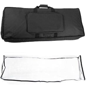 Kit Capa Bag De Teclado Musical 5/8 + Cobertura O F E R T A
