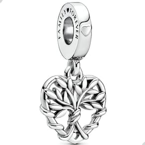 Berloque Charms Árvore Família Family Forever Prata 925