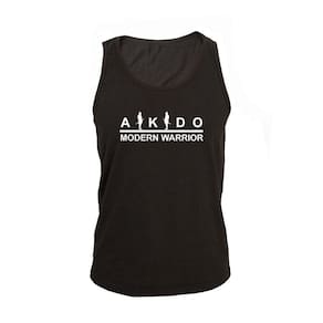 Regata Masculina Algodão Aikido Modern Estampada