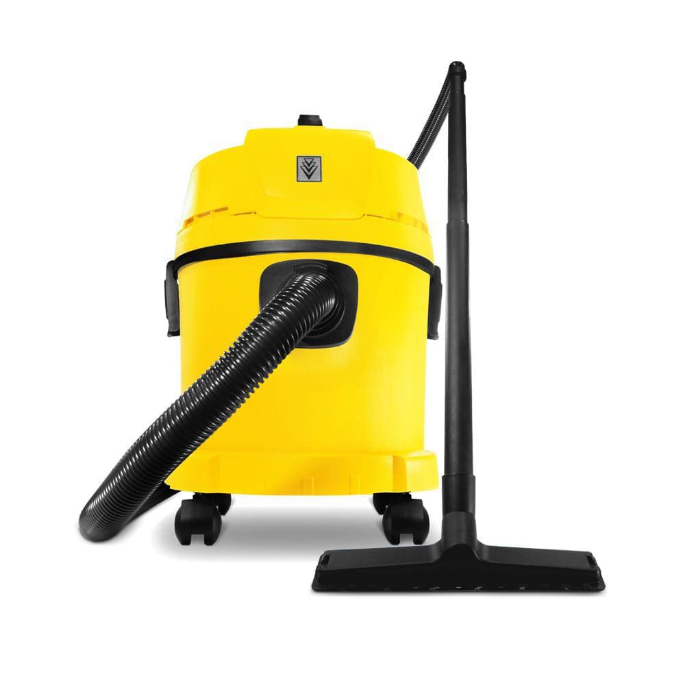 Aspirador de Pó e Líquidos WD2 Car - Tanque de 15 litros, Função Soprador, Kit Limpeza Auto e 1300W de Potência