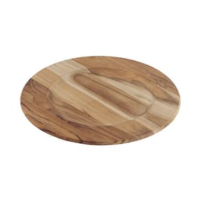 Sousplat Redondo Tramontina 13607351 33X33Cm Madeira Natural