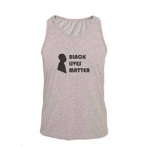 Regata Masculina Algodão Black Lives Matter Estampada