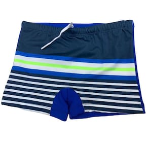SG0327 - Sunga Listrado Horizontal Azul Pt Bc - 10