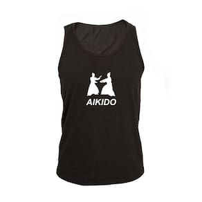 Regata Masculina Algodão Aikido 2 Estampada Verão Moderna