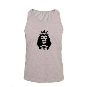 Regata Masculina Algodão Leão Estampada Básica