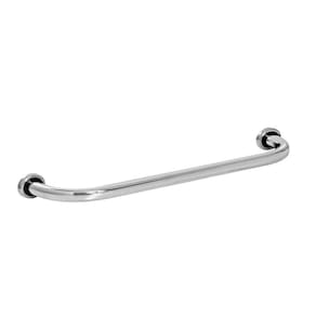 Barra Alça Apoio 40cm Aço Inox Idoso Gestante PCD Acessibilidade Suporte Anti Queda Evita Acidentes Banheiro Escada Corrimao Box Casa