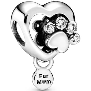 Berloque Charms Pingente Fun Mom Mãe Pet Prata 925
