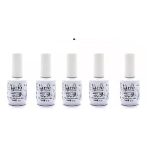 Kit 5 Ultra Selante Top Coat Lirió Porcelana Gel Finalizador