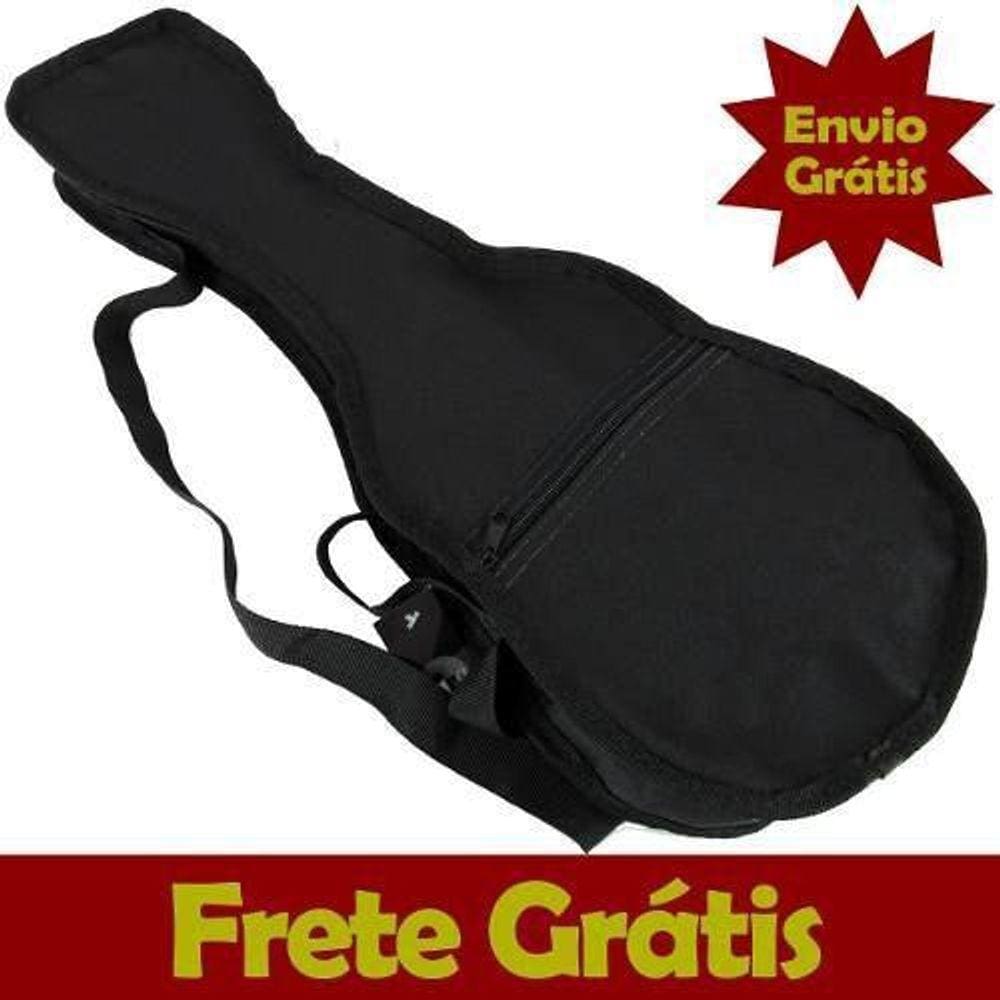 Capa Bag Acolchoada Para Ukulele Concerto Ultra Resistente