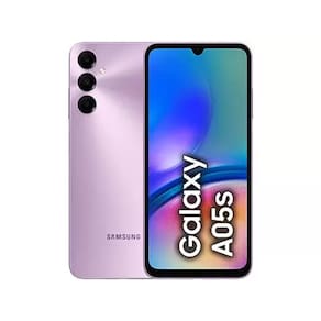 Smartphone Samsung Galaxy A05s 128GB - Violeta, 4G, RAM 6GB, Câmera Tripla 50MP + Selfie 13MP, Tela 6,7"