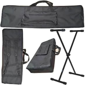 Capa Master Luxo Teclado Acolchoado Roland Xps10 + Suporte