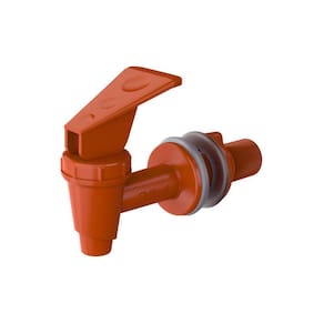Kit 3 Torneiras Para Filtro De Barro De Água Simples Marrom