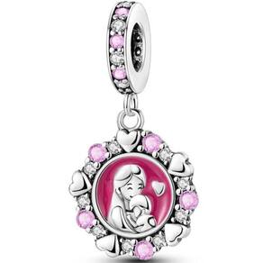Berloque Charms Maternidade Mãe Filho Filha Prata 925