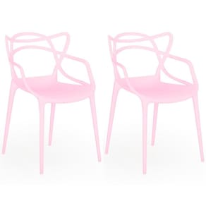 Kit 2 Cadeiras Allegra - Rosa