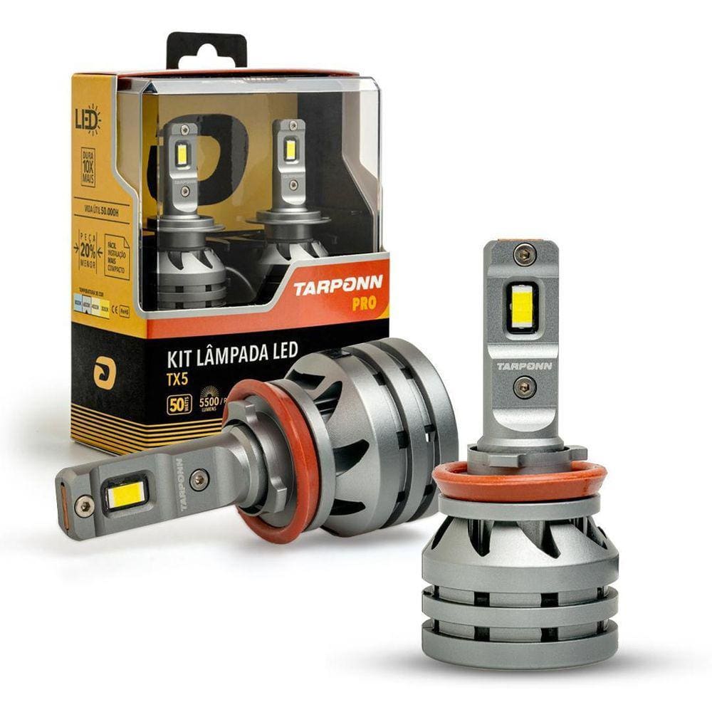 Ultra Led Tx5 Tarponn 11.000 Lumens 50W 6000K H8 H9 H11 H16