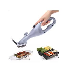 Escova De Aço Limpa Grelha Churrasqueira Cerdas De Aço Inox